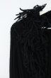 画像2: CIVARIZE / フリンジデズトロイジップアップニット 44 ブラック O-26-10-20-015-CI-ja-YM-OS (2)