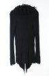画像4: CIVARIZE / フリンジデズトロイジップアップニット 44 ブラック O-26-10-20-015-CI-ja-YM-OS (4)