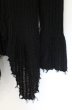 画像4: CIVARIZE / アシンメトリーデストロイジップアップニット 46 ブラック O-26-10-20-016-CI-ja-YM-OS (4)