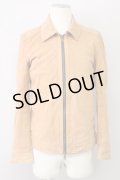 【SALE】NO ID. / ジャケット.ラムヌバックレザーZIPブルゾン T-23-10-13-004-NO-ja-YM-ZT388