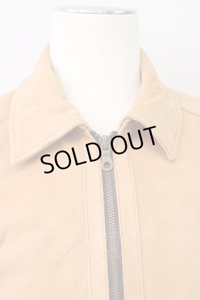 画像4: NO ID. / ジャケット.ラムヌバックレザーZIPブルゾン T-23-10-13-004-NO-ja-YM-ZT388 (4)