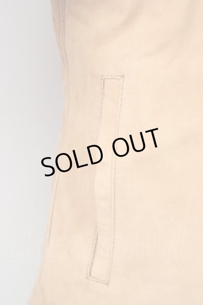 画像5: NO ID. / ジャケット.ラムヌバックレザーZIPブルゾン T-23-10-13-004-NO-ja-YM-ZT388 (5)