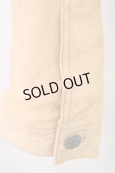 画像6: NO ID. / ジャケット.ラムヌバックレザーZIPブルゾン T-23-10-13-004-NO-ja-YM-ZT388 (6)