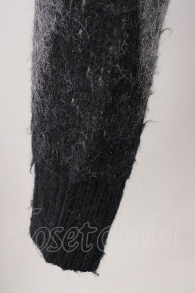 画像5: NO ID. BLACK / ニット.モヘアニットアーガイルＪＱ－ＢＩＧ－ＰＯ T-23-10-13-001-NO-to-YM-ZT195 (5)