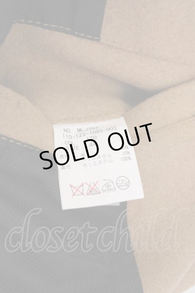 画像11: MURDER LICENSE / コート.スタンダードショートウールP T-23-10-13-009-MU-ou-YM-ZT-M129 (11)