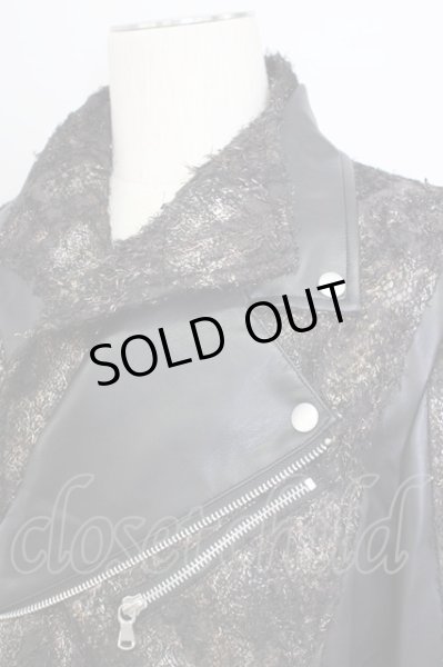 画像4: TORNADO MART / コート.ダイヤカットJQパイソン M ブラックｘゴールド T-23-10-31-005-TO-ja-YM-ZT-M104 (4)