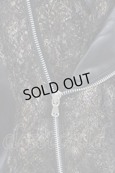 画像6: TORNADO MART / コート.ダイヤカットJQパイソン M ブラックｘゴールド T-23-10-31-005-TO-ja-YM-ZT-M104 (6)