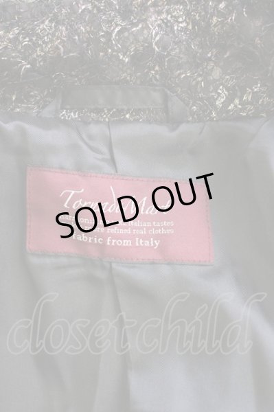 画像10: TORNADO MART / コート.ダイヤカットJQパイソン M ブラックｘゴールド T-23-10-31-005-TO-ja-YM-ZT-M104 (10)