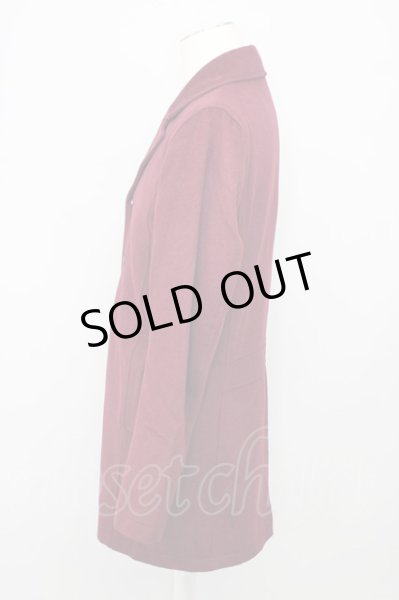 画像3: NO ID. / コート.WOOLハーフ 1 ワイン T-23-10-31-007-NO-ou-YM-ZT-M104 (3)