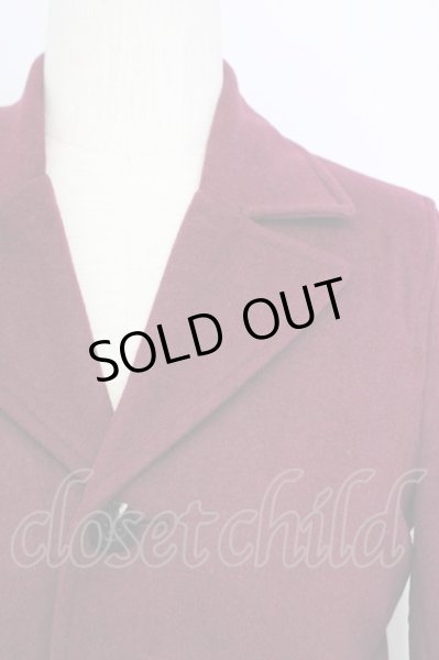 画像4: NO ID. / コート.WOOLハーフ 1 ワイン T-23-10-31-007-NO-ou-YM-ZT-M104 (4)