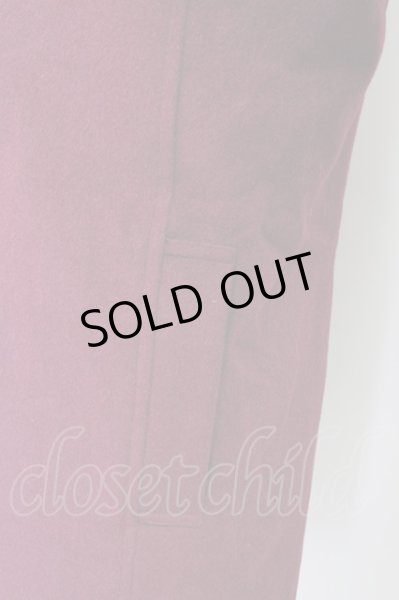 画像5: NO ID. / コート.WOOLハーフ 1 ワイン T-23-10-31-007-NO-ou-YM-ZT-M104 (5)