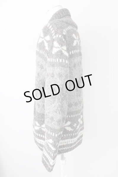 画像3: GOSTAR DE FUGA / カーディガン.カウチンニット 46 ブラウン T-23-11-28-004-GO-to-YM-ZT420 (3)