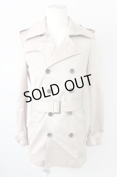 画像1: MURDER LICENSE / コート.ストレッチツイルワイヤートレンチ 44 ベージュ T-23-11-28-007-MU-ou-YM-ZT-M116 (1)