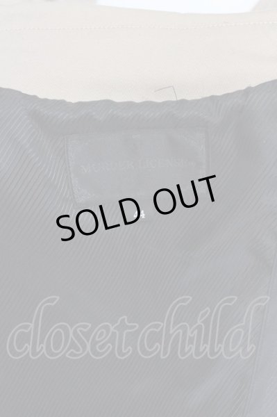 画像9: MURDER LICENSE / コート.ストレッチツイルワイヤートレンチ 44 ベージュ T-23-11-28-007-MU-ou-YM-ZT-M116 (9)