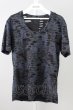 画像1: TORNADO MART / オパールジャガードTシャツ L ネイビー T-23-11-30-026-TO-ts-YM-ZT508 (1)