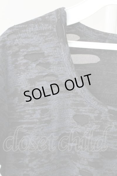 画像3: TORNADO MART / オパールジャガードTシャツ L ネイビー T-23-11-30-026-TO-ts-YM-ZT508 (3)