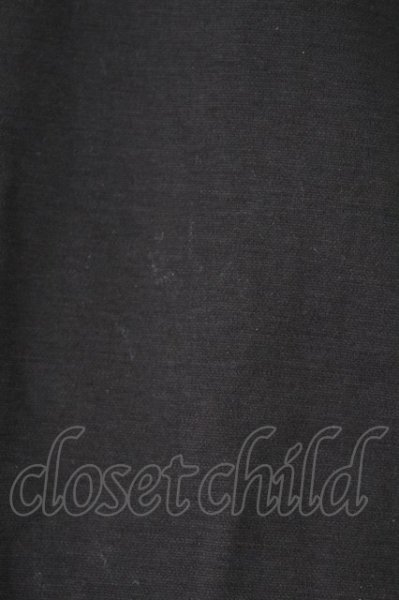 画像3: NO ID. / CパールヴァティシルケットスムースVネックTシャツ 1 ブラック T-23-11-30-035-NO-ts-YM-ZT082 (3)