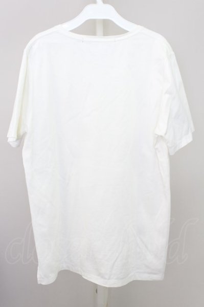 画像2: NO ID. / CパールヴァティシルケットスムースVネックTシャツ 1 ホワイト T-23-11-30-004-NO-ts-YM-ZT169 (2)