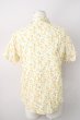 画像2: MILK BOY / 小花柄半袖シャツ  イエロー T-23-11-30-1003-MI-sh-YM-ZT495 (2)