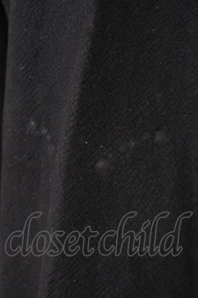 画像3: KMK(KINGLY MASK) / 【タグ付き】アレンジグログランテープコート  ブラック T-23-11-30-1021-KM-ja-YM-ZT-M007 (3)