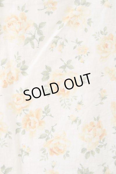 画像3: MILK BOY / 小花柄半袖シャツ  イエロー T-23-11-30-1003-MI-sh-YM-ZT495 (3)