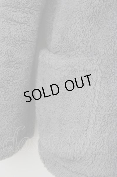 画像4: MILK BOY / ダブルボタンボアジャケット  グレー T-23-11-30-1024-MI-ja-YM-ZT-M007 (4)