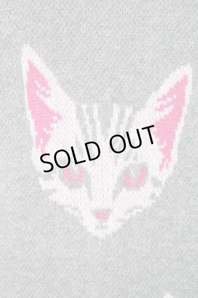 画像3: NO ID. BLACK / CニットCAT-JQ-V-Nカーディガン 1 ピンクｘグレー T-23-11-30-1007-NO-to-YM-ZT492 (3)