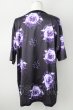 画像2: KRY clothing / スカルローズ Tシャツ  ブラック T-23-11-30-1009-KR-ts-YM-ZT493 (2)