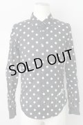 【SALE】MILK BOY / COTTON DOT　シャツ  ブラック T-23-11-30-1010-MI-sh-YM-ZT493