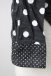 画像4: MILK BOY / COTTON DOT　シャツ  ブラック T-23-11-30-1010-MI-sh-YM-ZT493 (4)