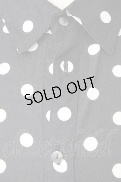 画像5: MILK BOY / COTTON DOT　シャツ  ブラック T-23-11-30-1010-MI-sh-YM-ZT493 (5)