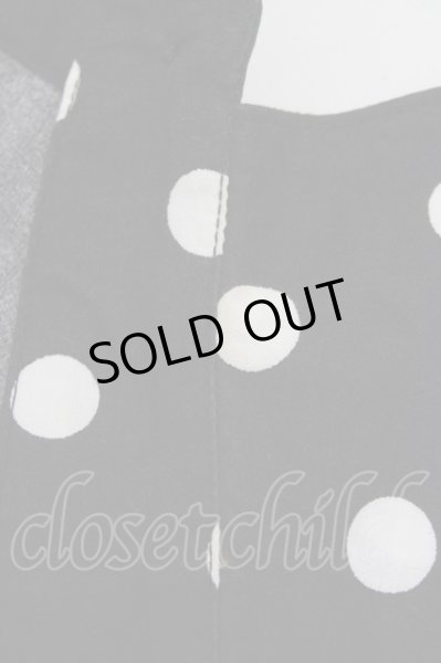 画像7: MILK BOY / COTTON DOT　シャツ  ブラック T-23-11-30-1010-MI-sh-YM-ZT493 (7)