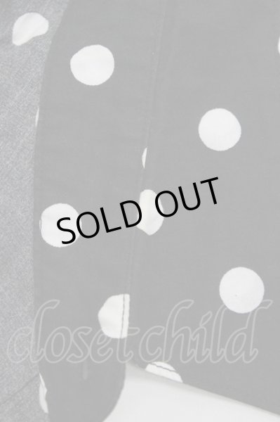 画像8: MILK BOY / COTTON DOT　シャツ  ブラック T-23-11-30-1010-MI-sh-YM-ZT493 (8)