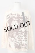 【SALE】MILK BOY / ANGEL TEE　カットソー  ベージュ T-23-11-30-1002-MI-to-YM-ZT495