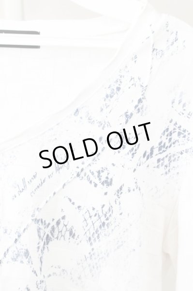 画像3: TORNADO MART / 変形市松リンクスカットソー L ホワイト T-23-11-30-005-TO-to-YM-ZT512 (3)