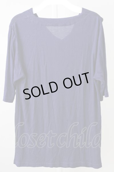 画像2: TORNADO MART / アブストラクトプリントTシャツ L ネイビー T-23-11-30-018-TO-ts-YM-ZT510 (2)