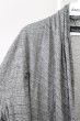 画像3: TORNADO MART / シースルーボーダー6分袖カーディガン L グレー T-23-11-30-022-TO-to-YM-ZT510 (3)