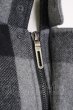 画像5: GalaabenD / ウールチェック中綿ベスト m グレー T-23-12-12-002-Ga-to-YM-ZT016 (5)