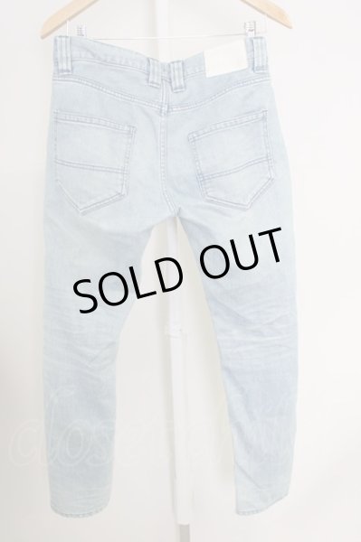 画像2: NO ID. / ストレッチデニムＤポケットライダーススキニー 1 ライトインディゴ T-23-12-12-014-NO-pa-YM-ZT376 (2)