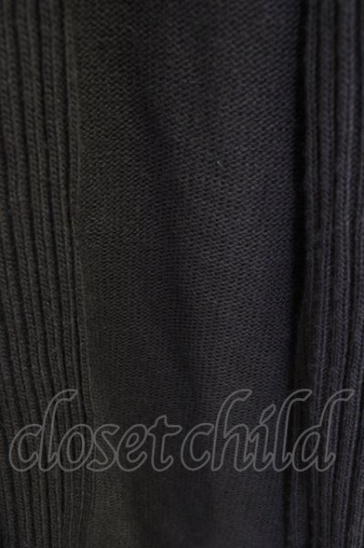 画像4: Moonage Devilment(清春) / ショールカラーニットガウン 44 ダークブラウン T-23-12-12-001-Mo-to-YM-ZT376 (4)