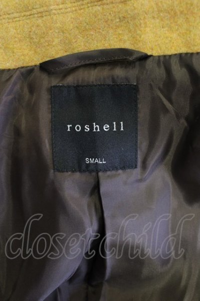 画像7: Roshell / チェスターコート S イエロー T-23-12-12-010-Ro-ou-YM-ZT-M001 (7)