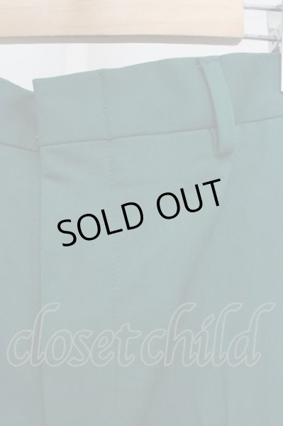 画像3: ZARA / 【タグ付き】カラーワイドスラックスパンツ EU 42 グリーン T-23-12-19-026-ZA-pa-YM-ZT315 (3)