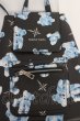 画像2: TRAVAS TOKYO / 2WAYクマ総柄バックパック’22SS/  ブラック T-23-12-19-037-TR-ba-YM-ZT-MK001 (2)