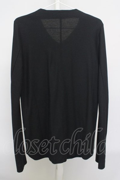 画像2: JULIUS / パッチLgCT カットソー 1 ブラック T-23-12-19-011-JU-to-YM-ZT314 (2)