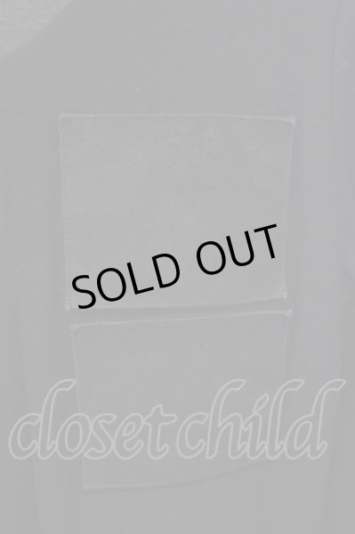 画像4: JULIUS / パッチLgCT カットソー 1 ブラック T-23-12-19-011-JU-to-YM-ZT314 (4)