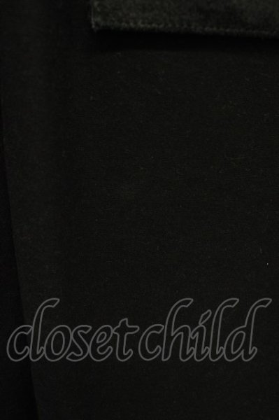 画像5: JULIUS / パッチLgCT カットソー 1 ブラック T-23-12-19-011-JU-to-YM-ZT314 (5)