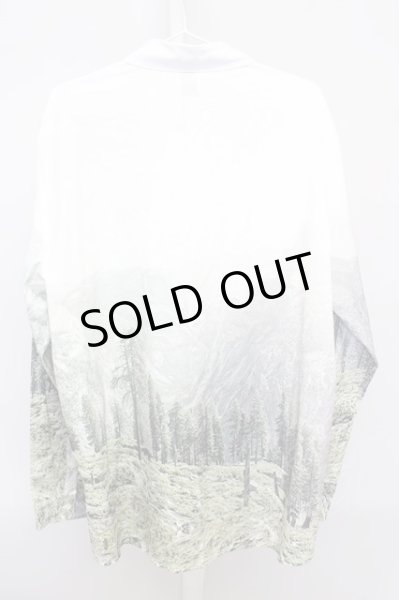 画像2: ZARA / 【タグ付き】paint the silence BIGシャツ EU L パターン T-23-12-19-012-ZA-sh-YM-ZT314 (2)