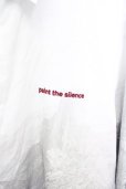 画像4: ZARA / 【タグ付き】paint the silence BIGシャツ EU L パターン T-23-12-19-012-ZA-sh-YM-ZT314