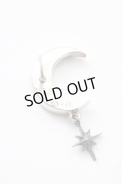 画像3: Velvet Lounge / アリス九號×Velvet Lounge　銀の月ピアス  シルバー T-23-12-31-020-Ve-ac-YM-ZT471 (3)