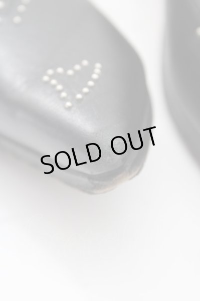 画像9: Hiromu Takahara / バターナイフシューズ 41 ブラックｘパターン T-23-12-31-030-Hi-sho-YM-ZT-S006 (9)